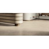 bezs kohatasu modern loft burkolat minimal antikolt hatasu vilagos egyenletlen tortfeher feluletu jarolap padlolap csempe fagyallo terasz nappali konyha retro.jpg